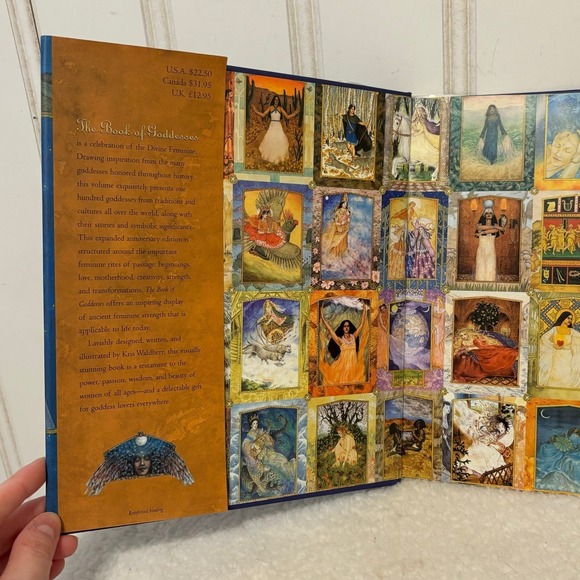 The Book of Goddesses by Kris Waldherr Divine Feminine Spirituality Mythology - Picture 3 of 8